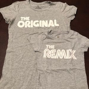 Mommy & Me T-shirt set size L and S